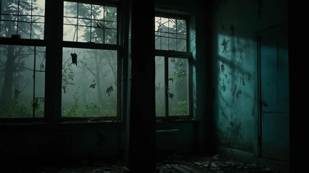 a picture of haunted home