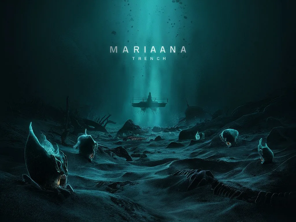 under water mariana trench