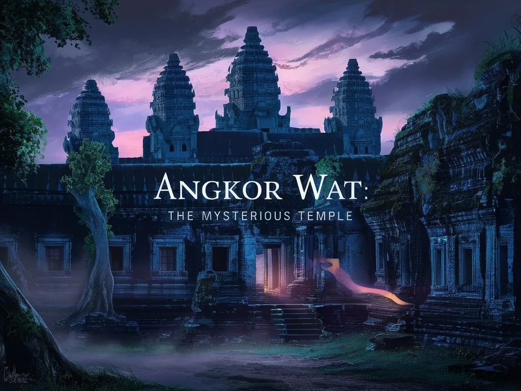 the picture of Angkor wat