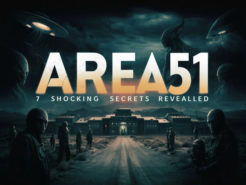 a captivating image of Area 51