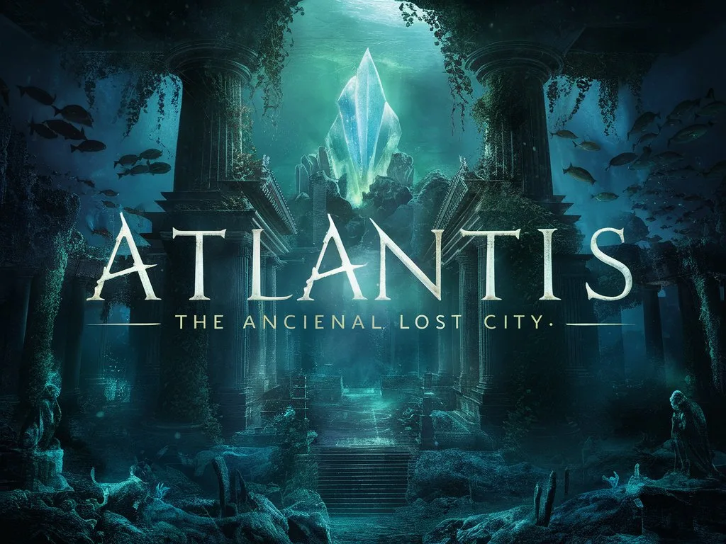 picture of the ancient lost city Atlantis