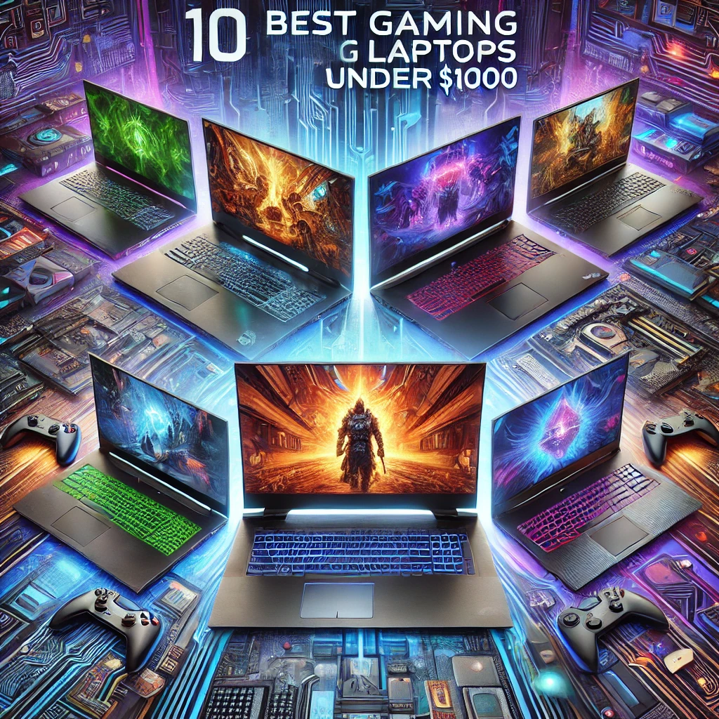 picture of 10 gaming laptops