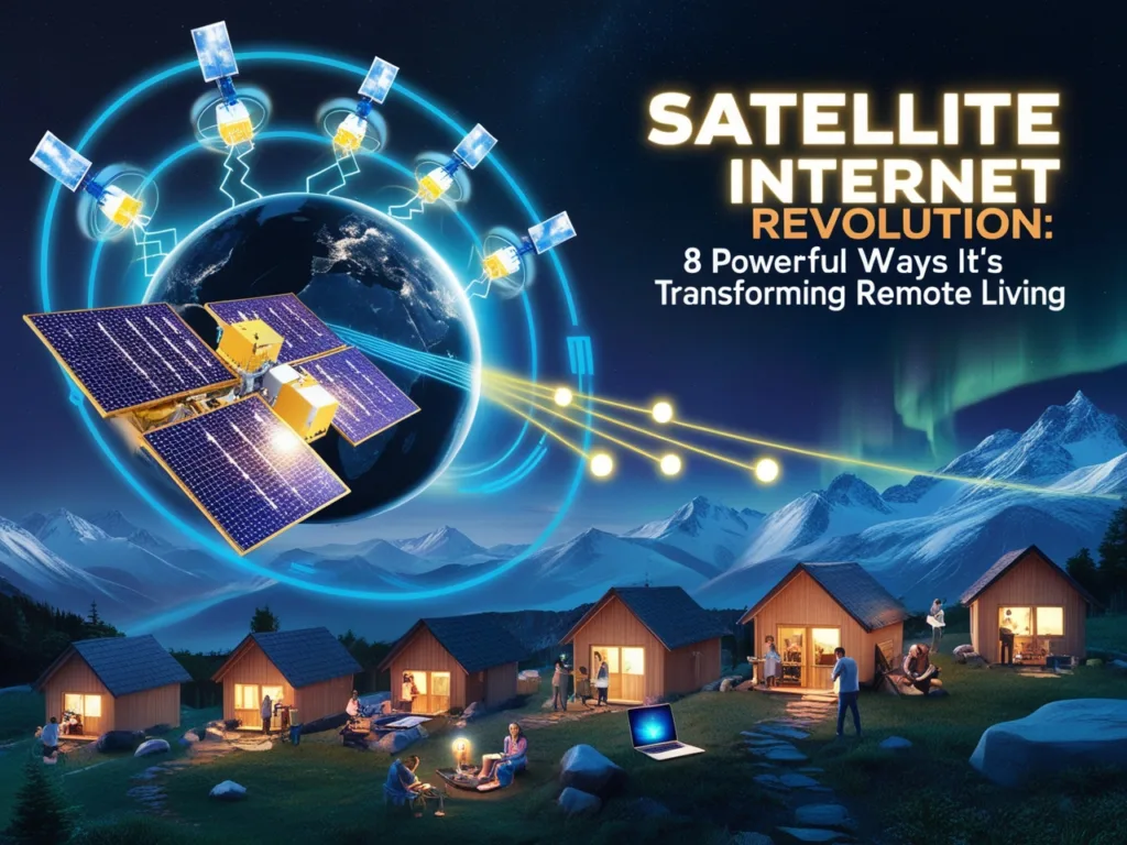 picture of satellite internet connection